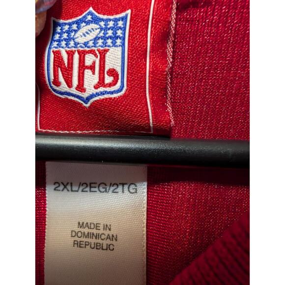 NFL Tampa Bay Buccaneers Men's Size 2XL # 40 Mike Alstott Red Football Jersey - Picture 5 of 9